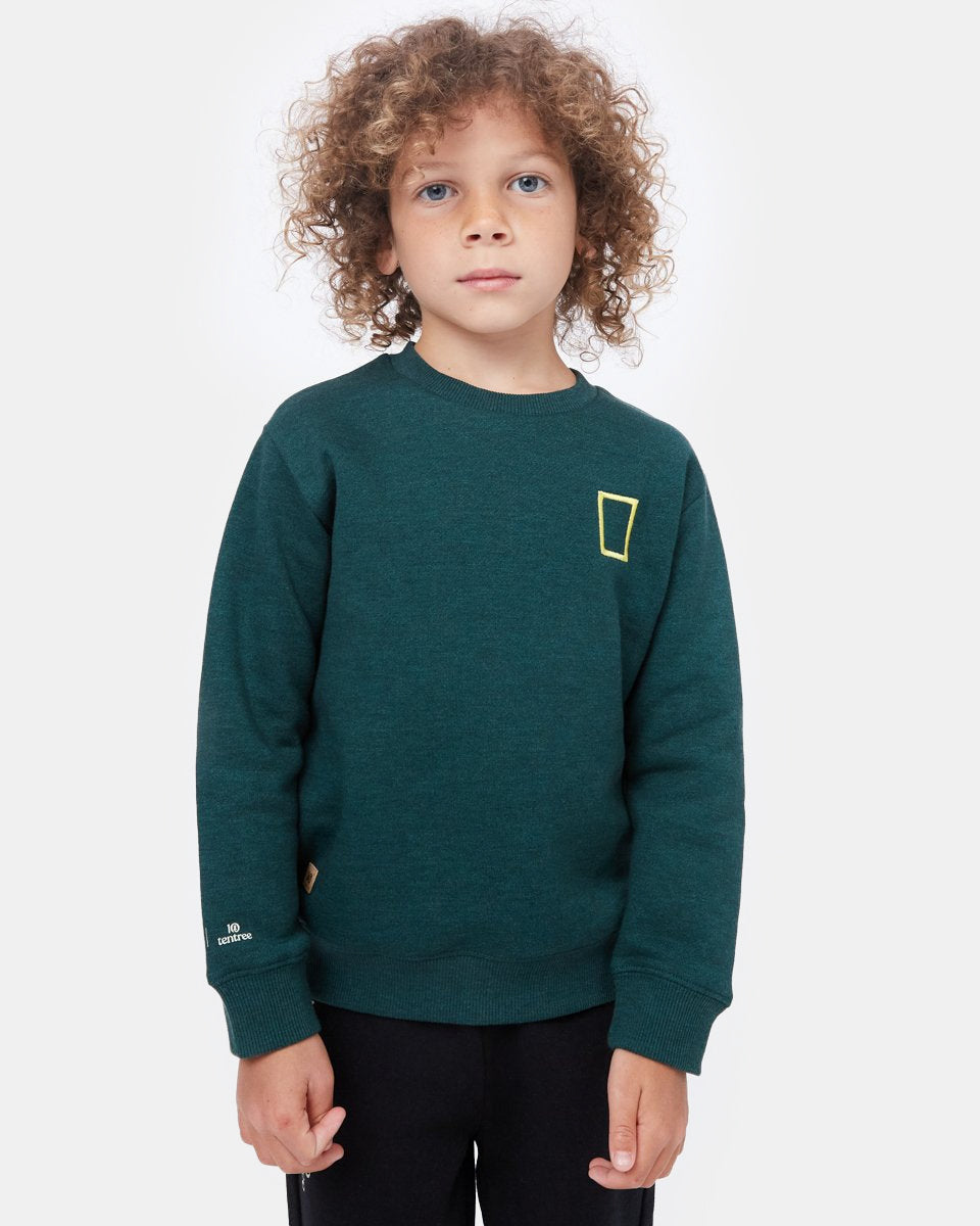 Green Kids National Geographic Crew Neck