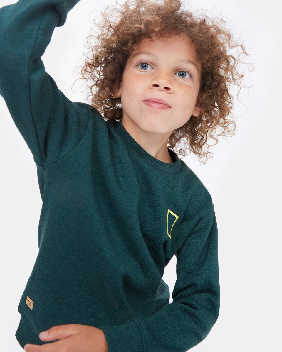 Green Kids National Geographic Crew Neck