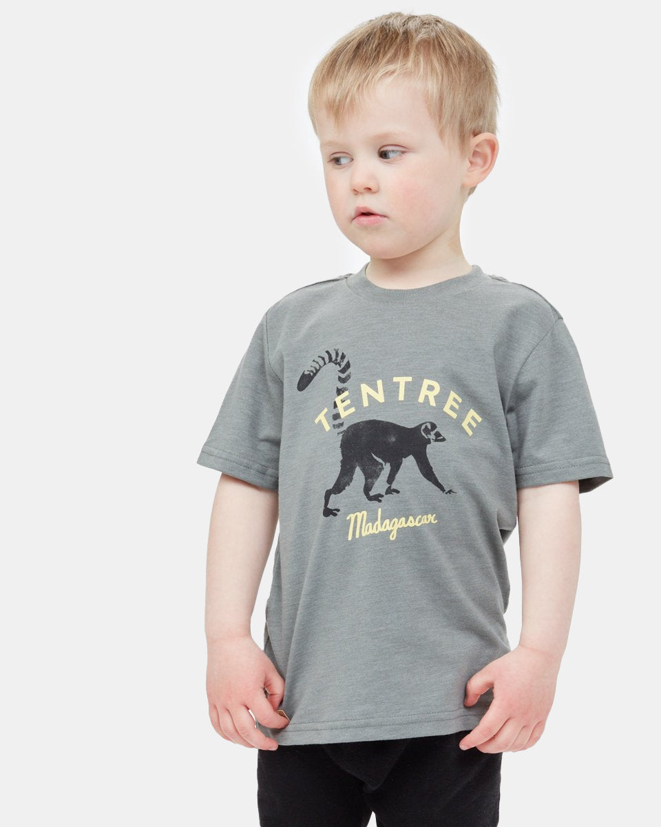 Green Kids Recycled Polyester Graphic Tee