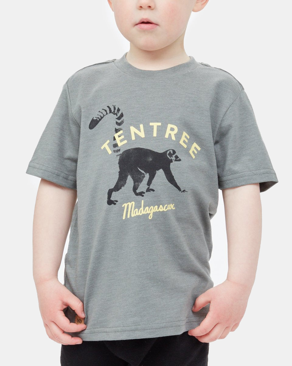 Green Kids Recycled Polyester Graphic Tee