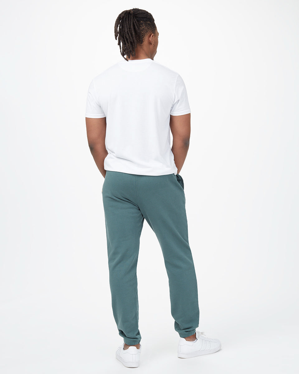 Green Men's Organic Cotton Sweatpants