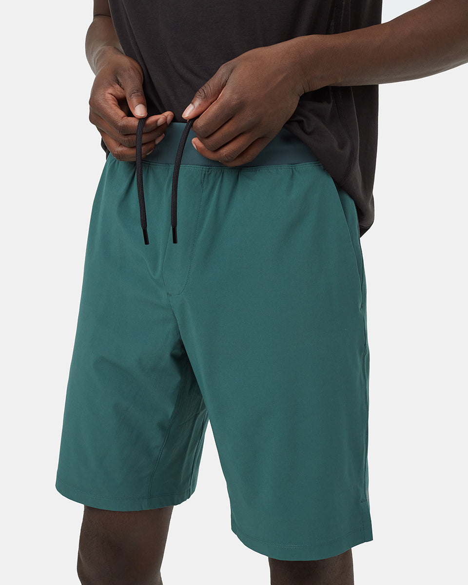 Green Men's Sport Shorts