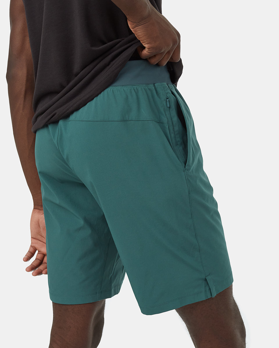 Green Men's Sport Shorts