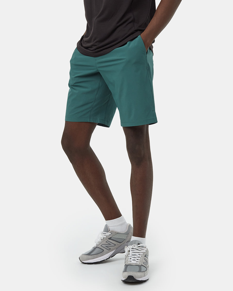 Green Men's Sport Shorts