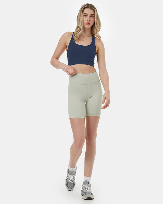 Green Women's High-Rise Biker Short 