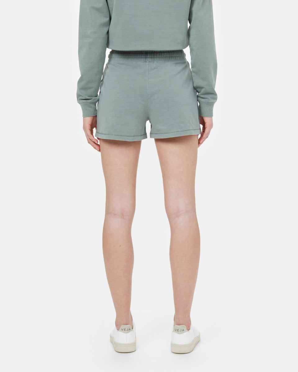 Green Women's Organic Cotton Shorts