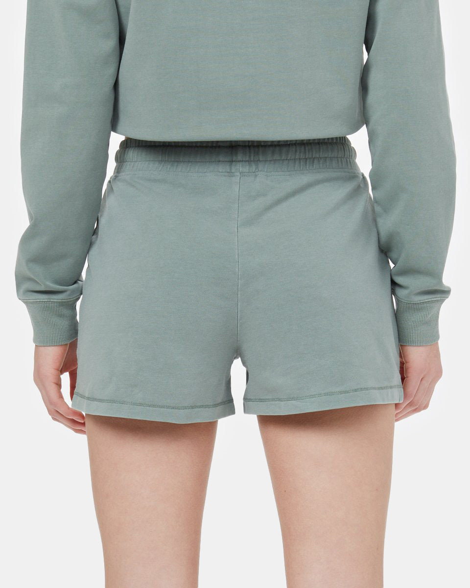 Green Women's Organic Cotton Shorts