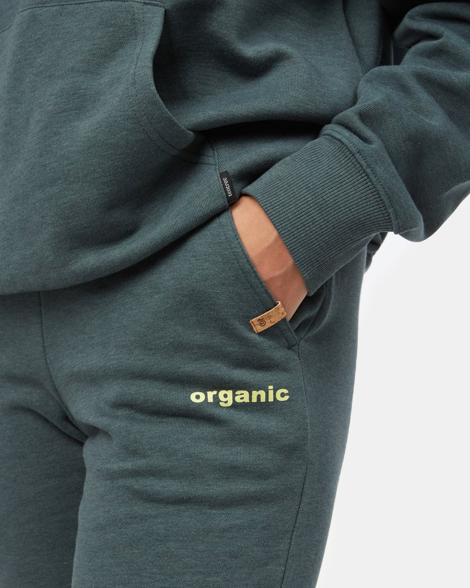 Green-Womens-Organic-Cotton-Graphic-Sweatpants