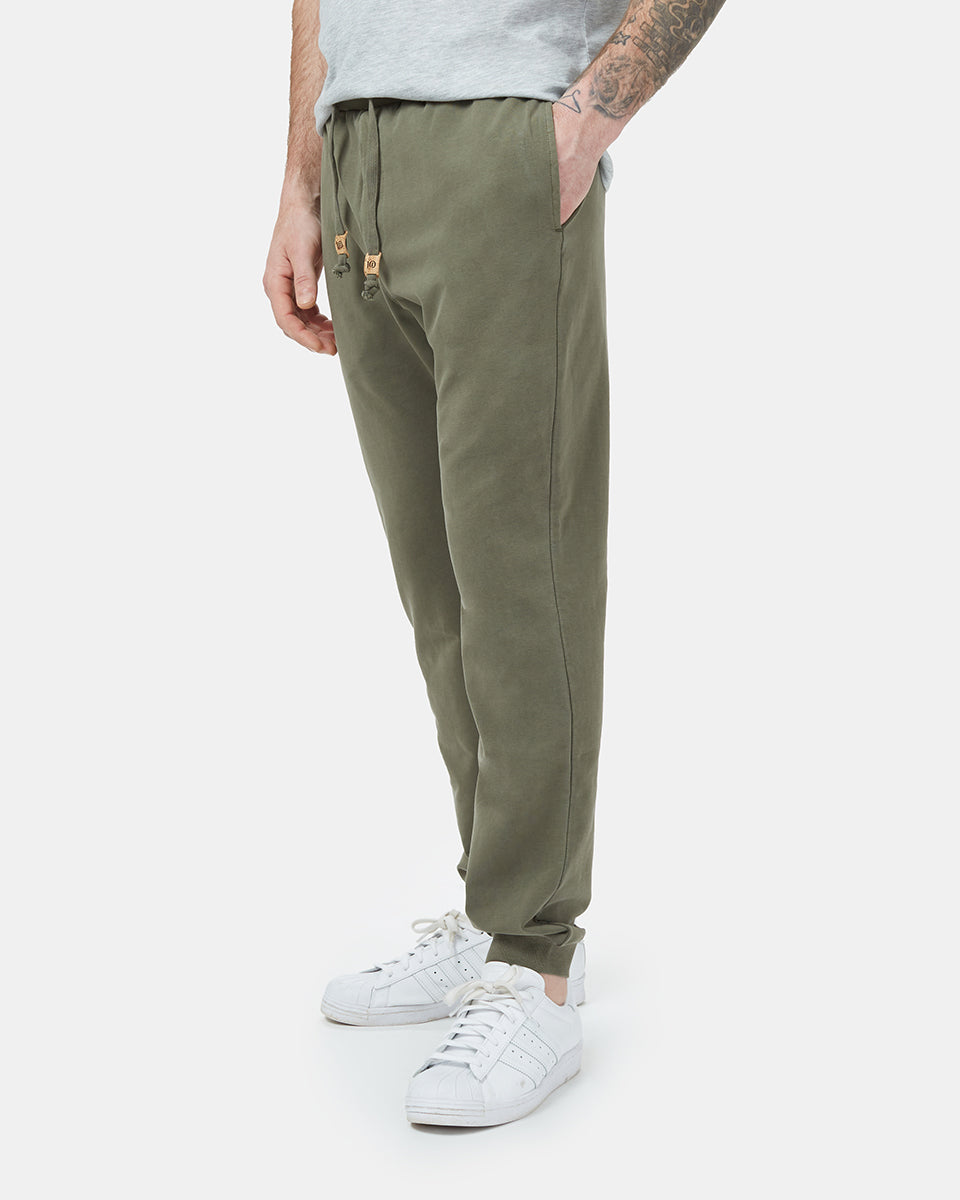 Green Men's Organic Cotton Sweatpants