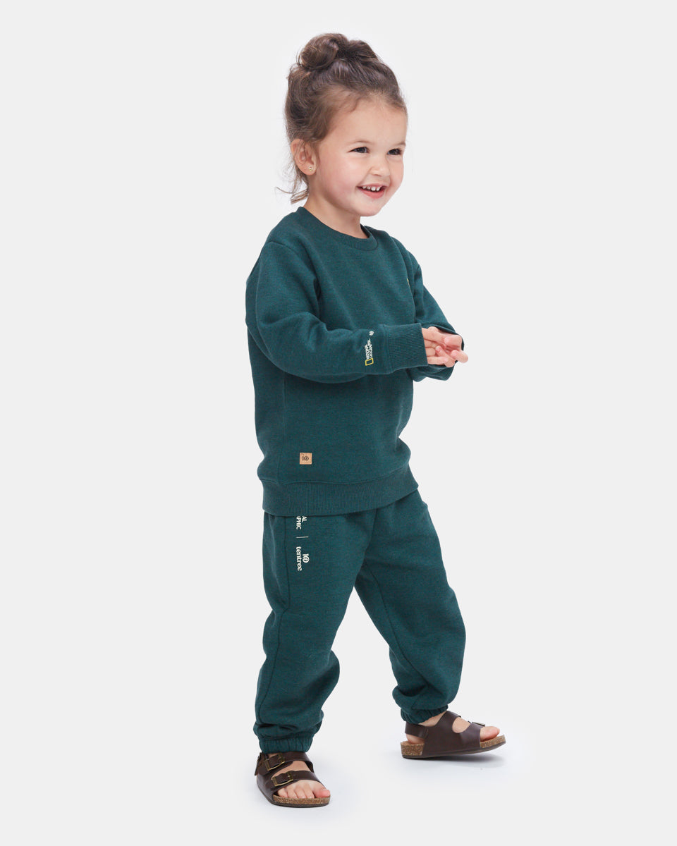 Green Kids National Geographic Sweatshirt
