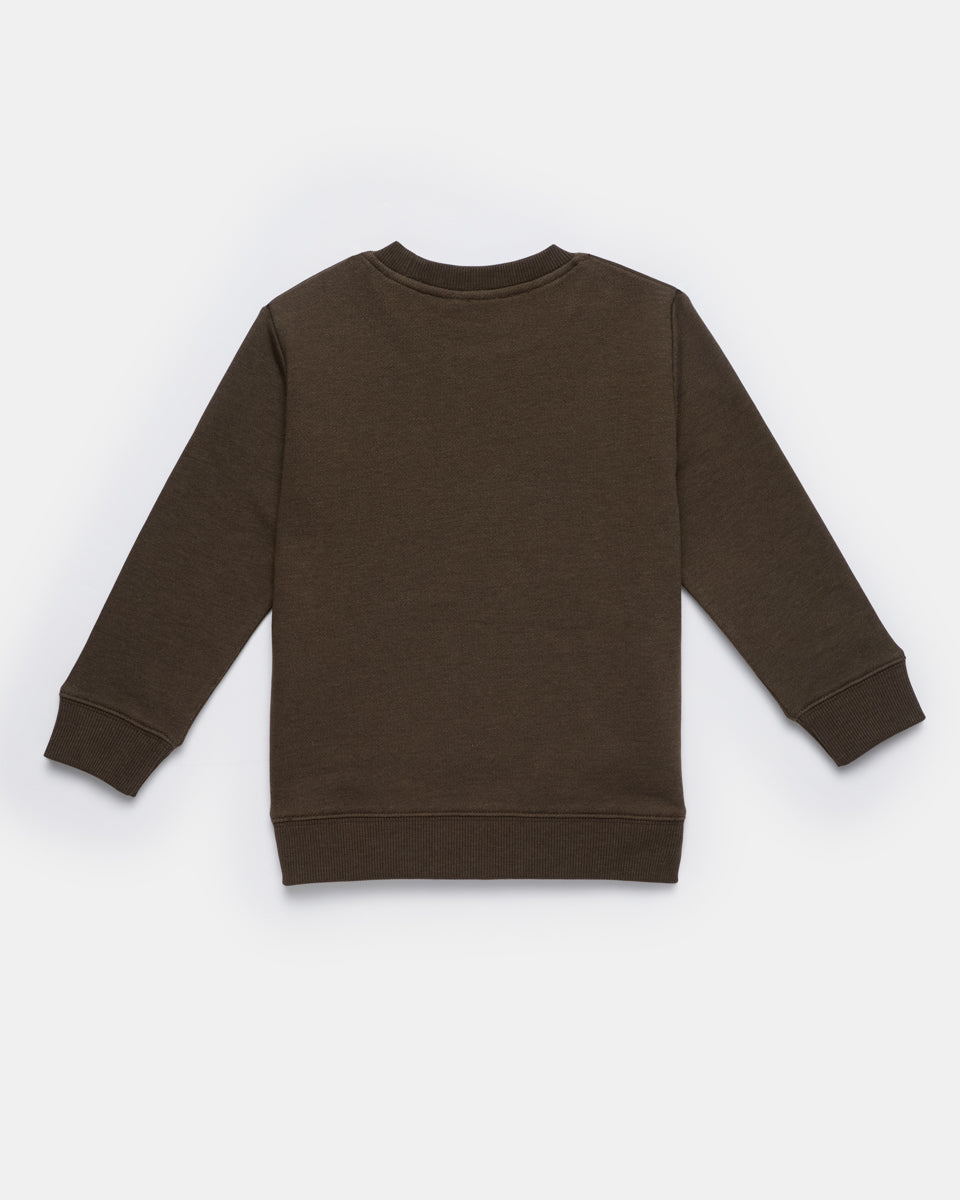 Green Kids Organic Cotton Fleece Sweatshirt