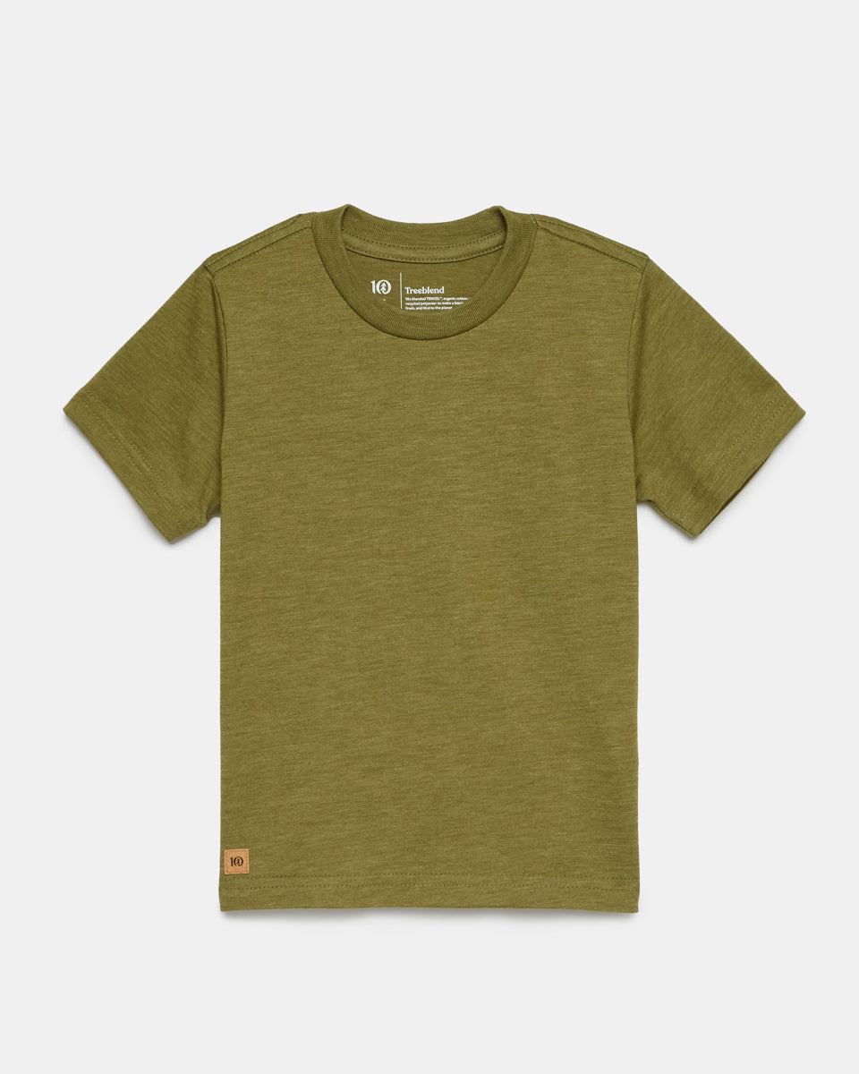 Green Kids Recycled Polyester Tee