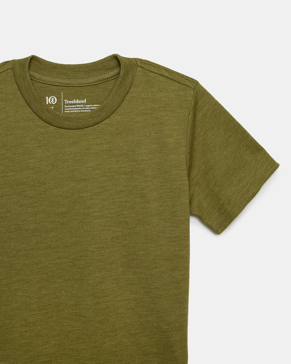 Green Kids Recycled Polyester Tee