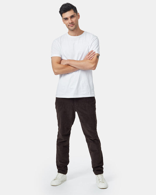 Green Men's Eco-Friendly Corduroy Trousers