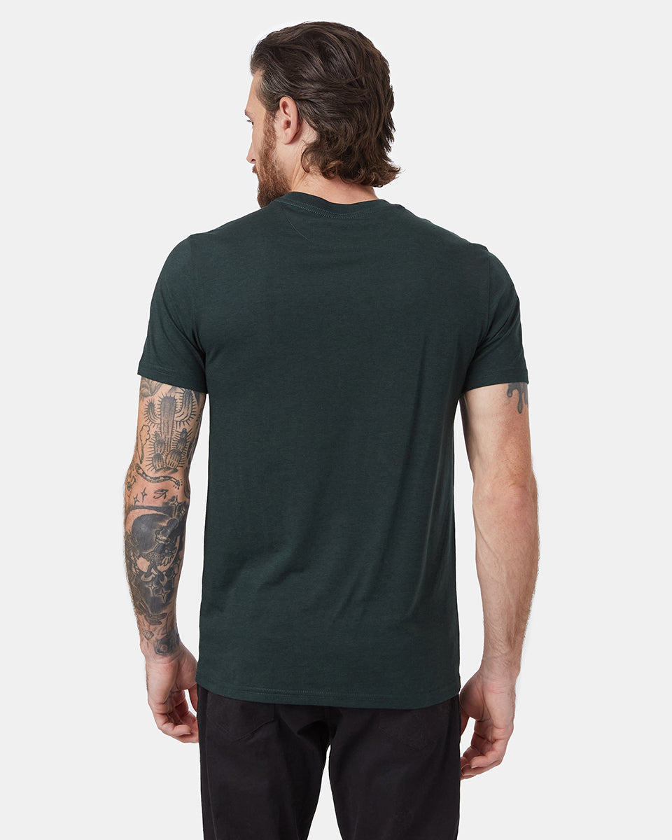 Green Men's Eco-Friendly Graphic Tee