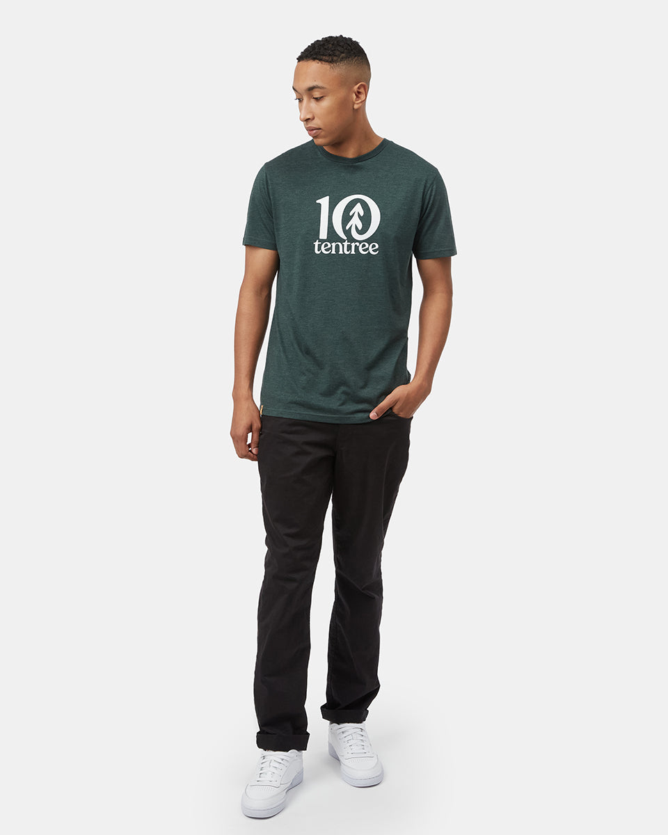 Green Men's Eco-Friendly Graphic Tee