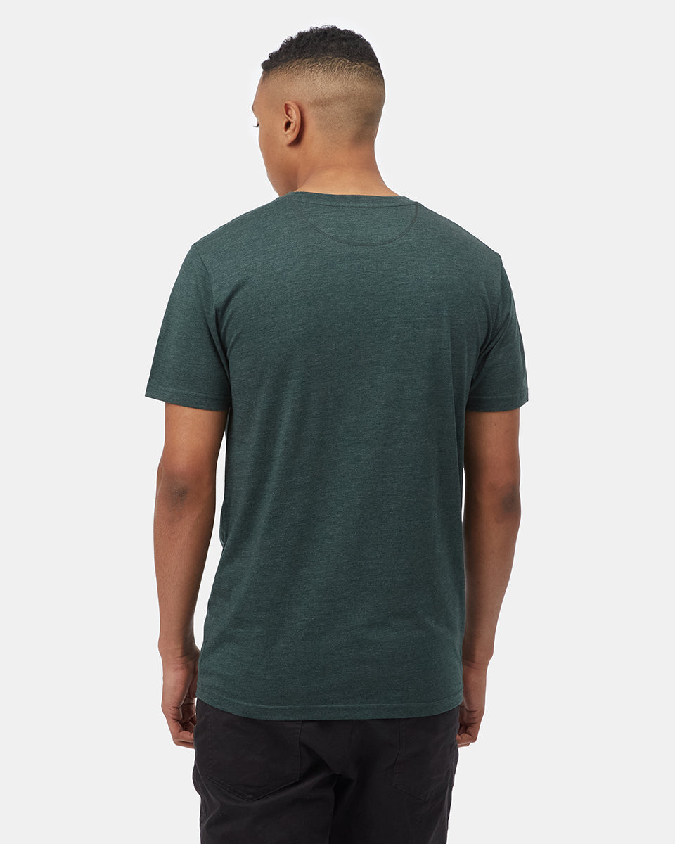Green Men's Eco-Friendly Graphic Tee