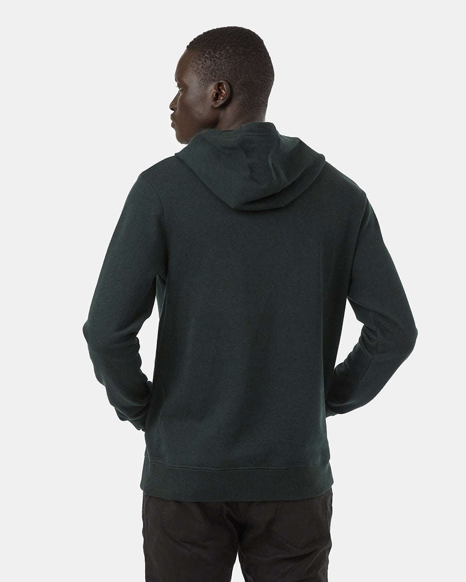 Green Men's Eco-Friendly Pullover Hoodie