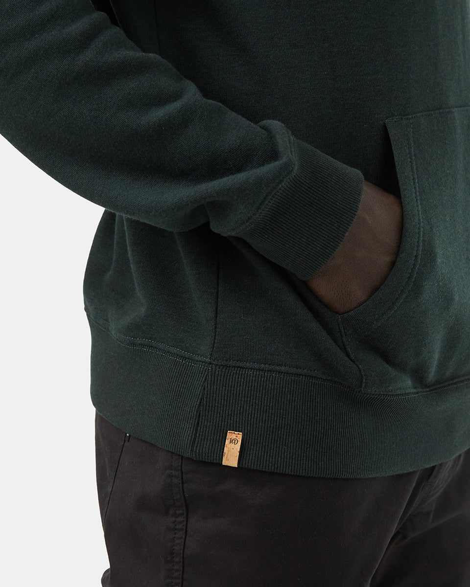 Green Men's Eco-Friendly Pullover Hoodie