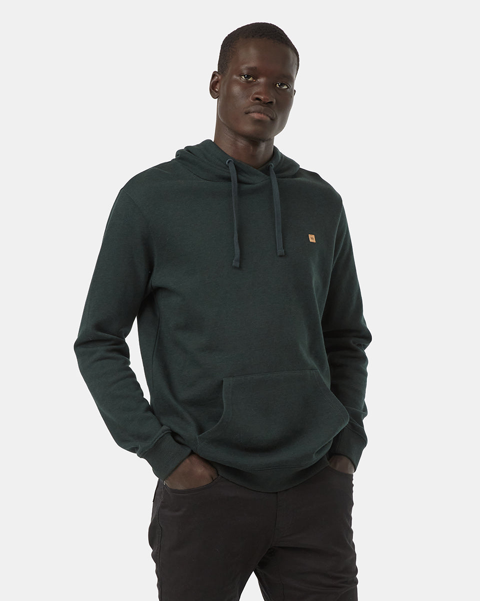 Green Men's Eco-Friendly Pullover Hoodie