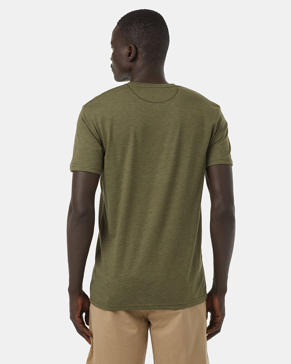 Green Men's Graphic Short Sleeve Tee