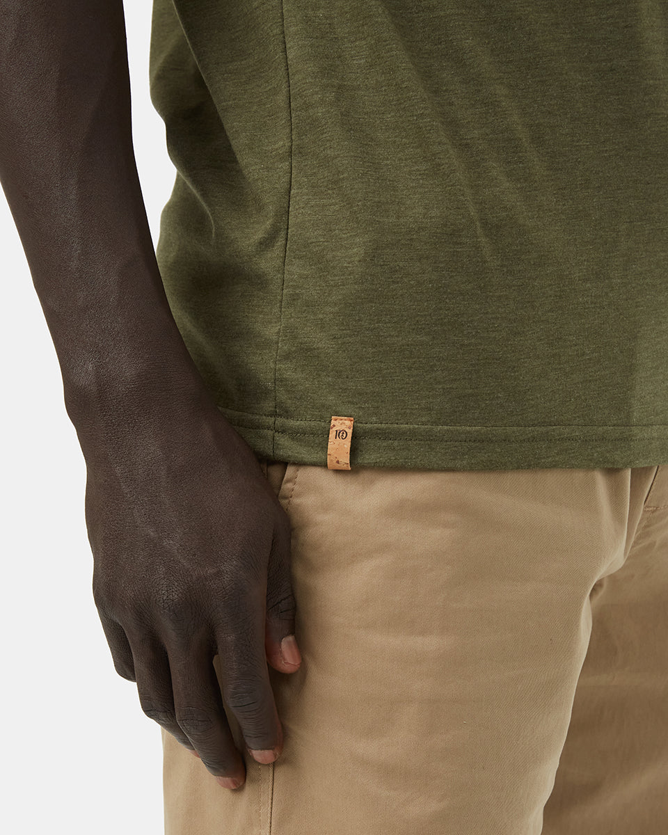 Green Men's Graphic Short Sleeve Tee