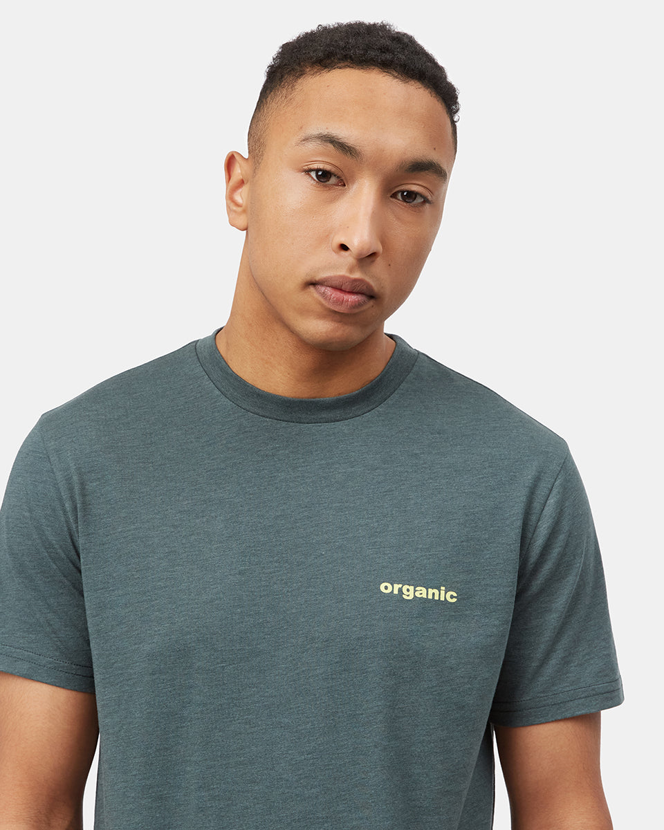 Green Men's Graphic Short Sleeve Tee