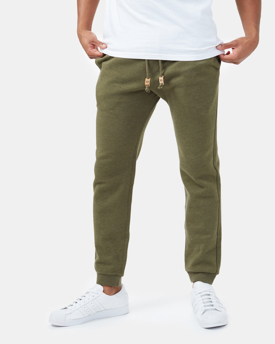 Green Men's Organic Cotton Joggers