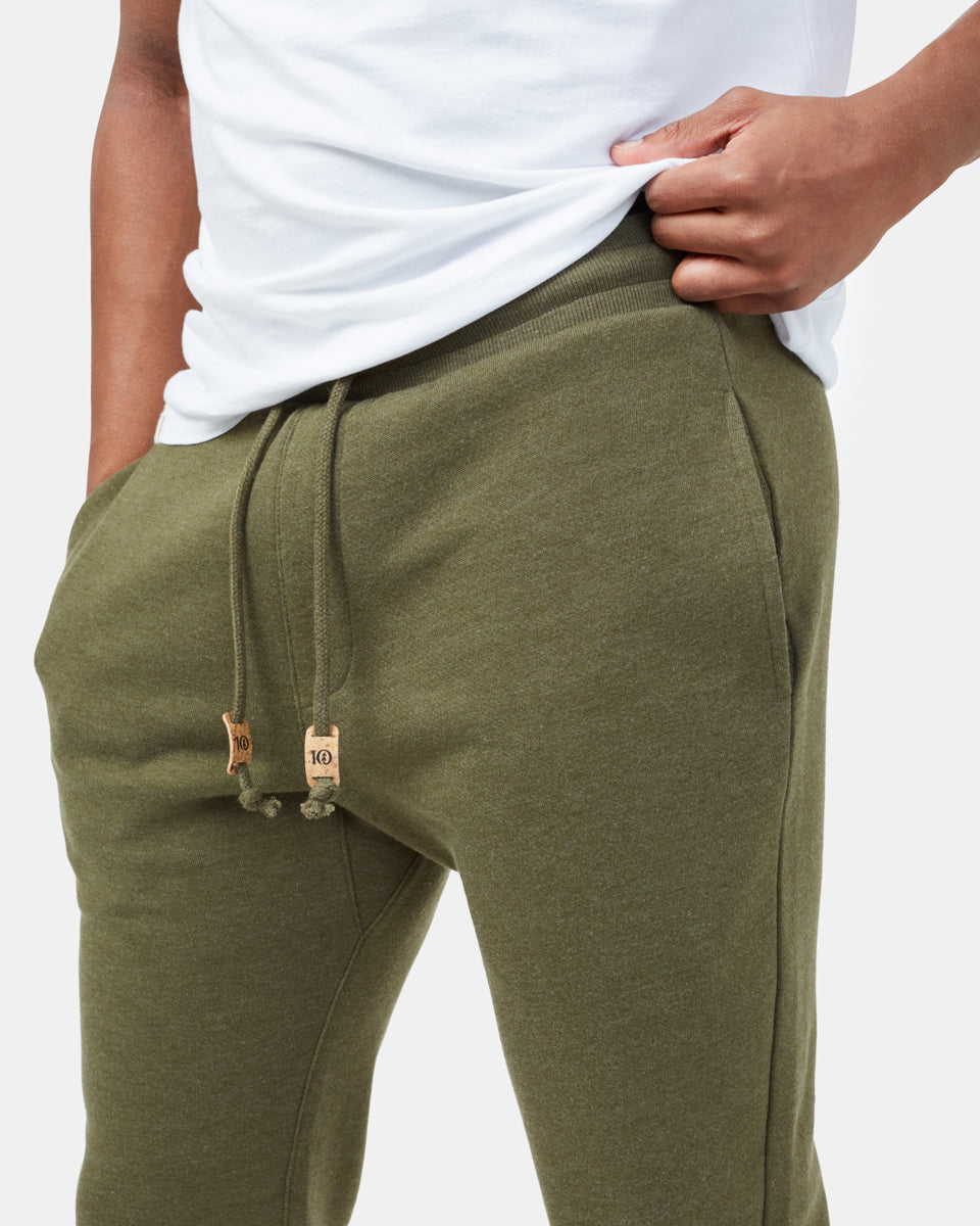 Green Men's Organic Cotton Joggers