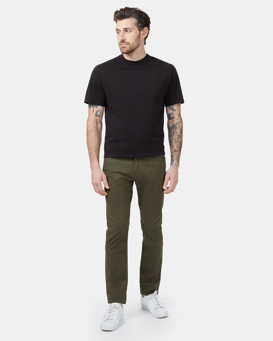 Green Men's Organic Cotton Twill Pants