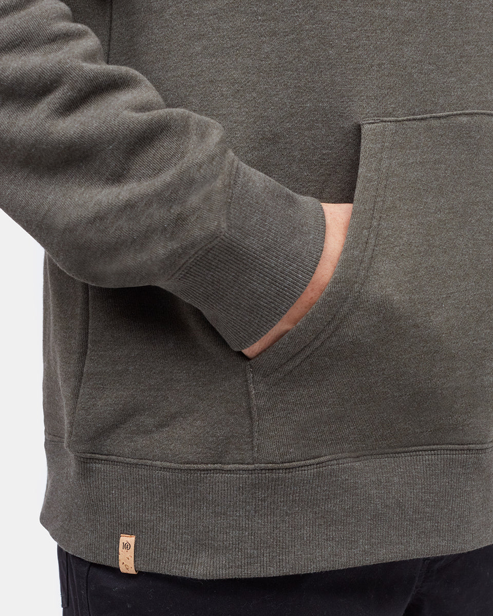 Green Organic Cotton Oversized Hoodie