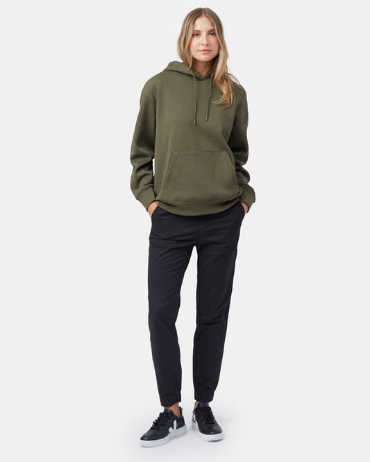 Green Organic Cotton Oversized Hoodie