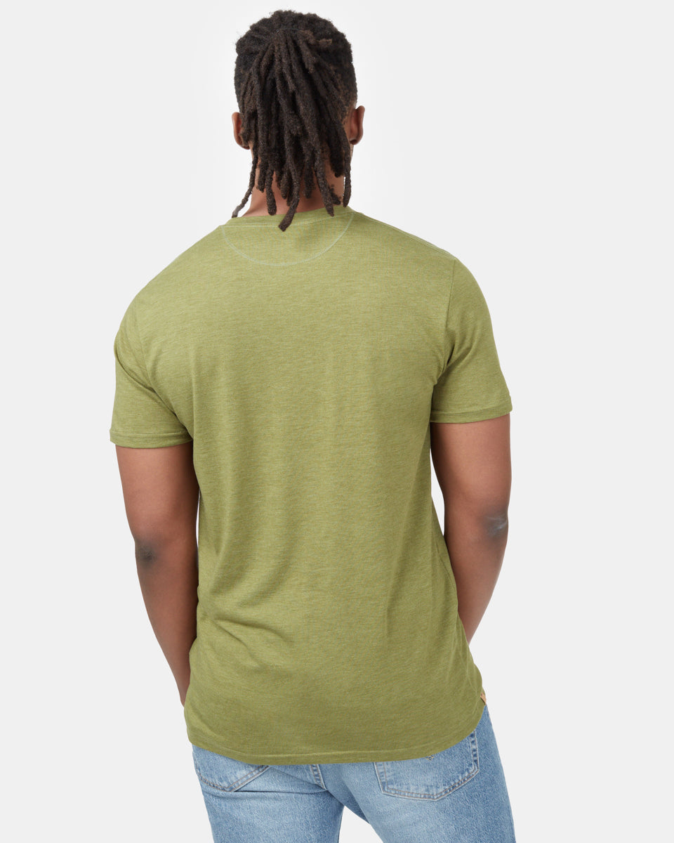 Green Tree Graphic Crew Neck T-Shirt