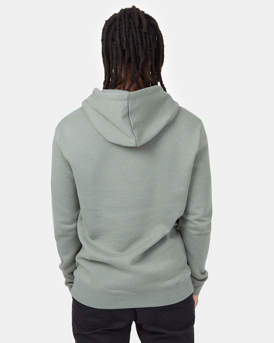 Green Treelinen Graphic Pullover