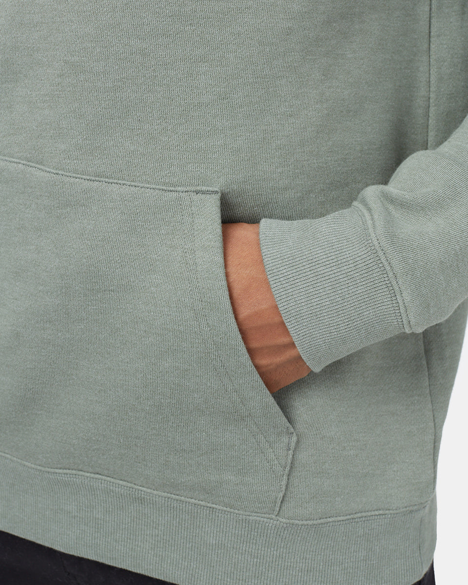 Green Treelinen Graphic Pullover