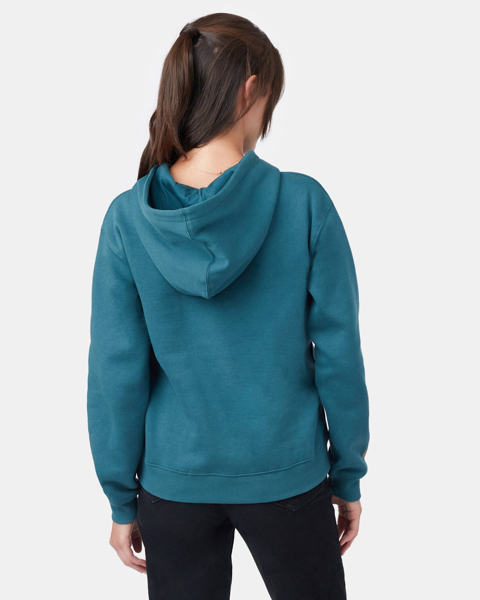 Green Women's Eco-Friendly Pullover Hoodie