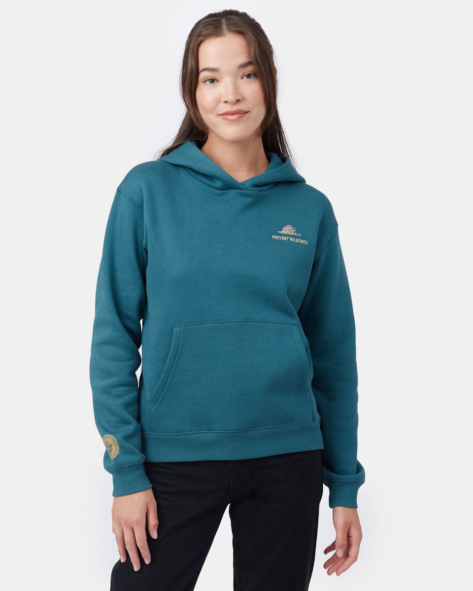 Green Women's Eco-Friendly Pullover Hoodie