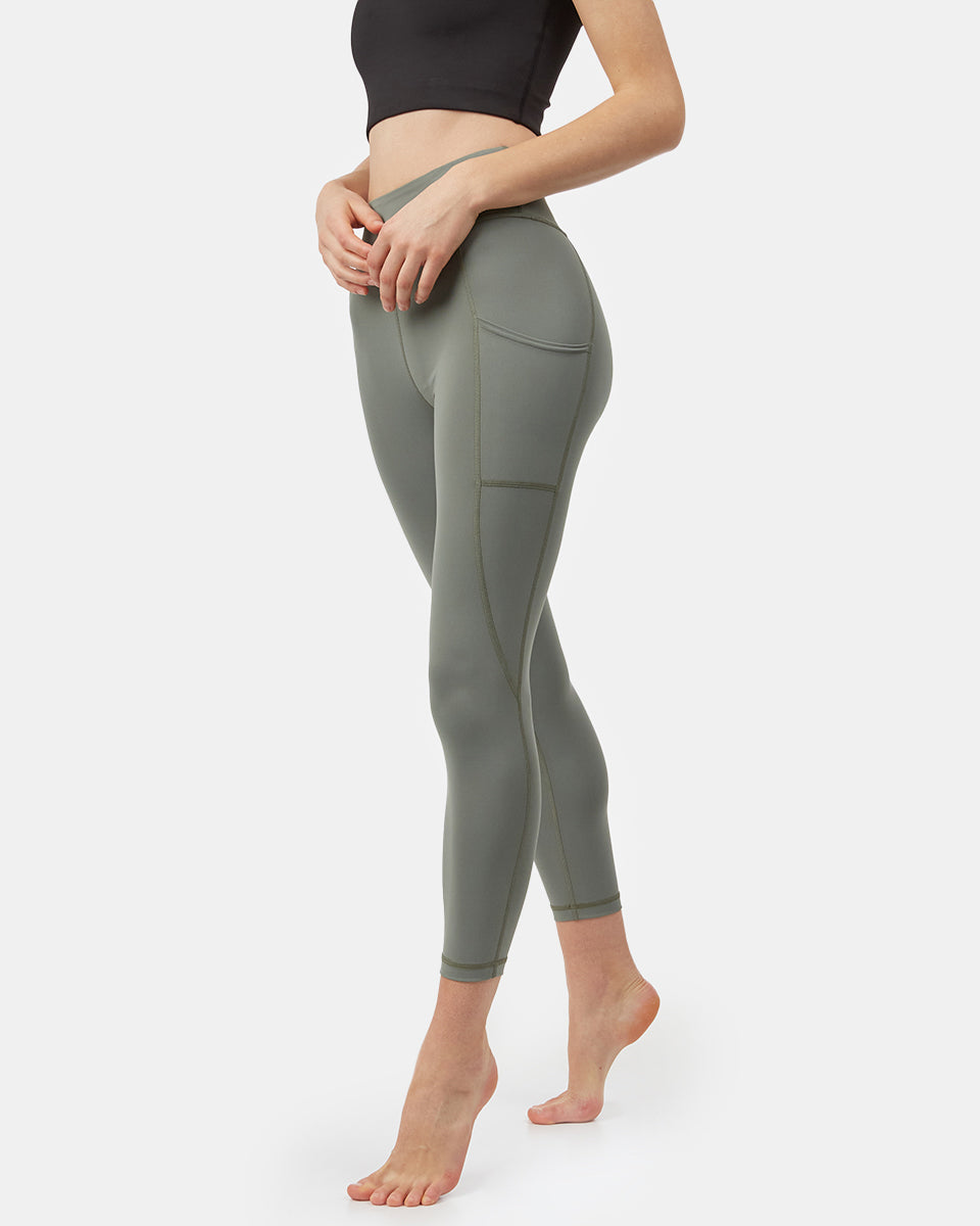 Green  Women's High-Rise Leggings