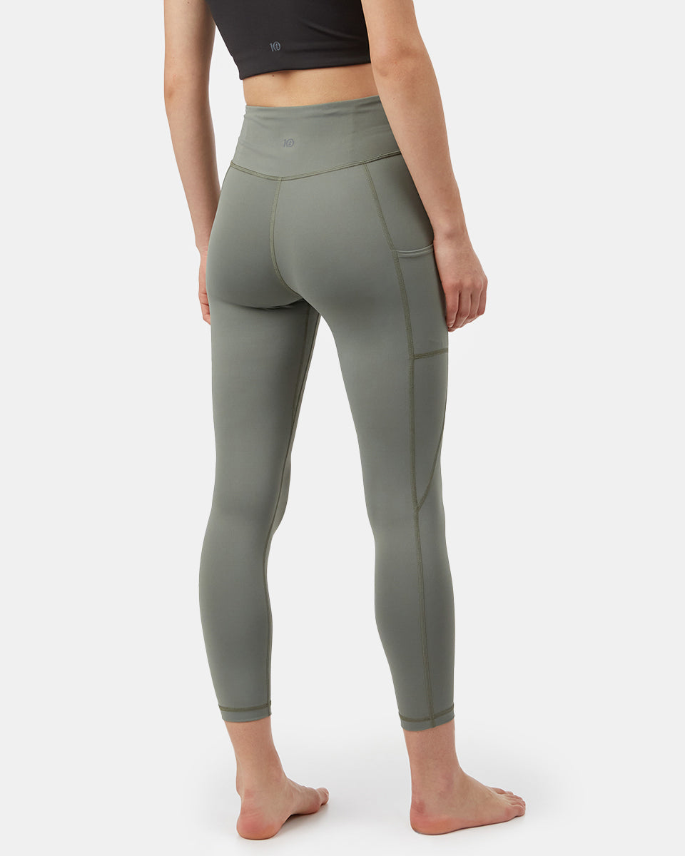 Green  Women's High-Rise Leggings