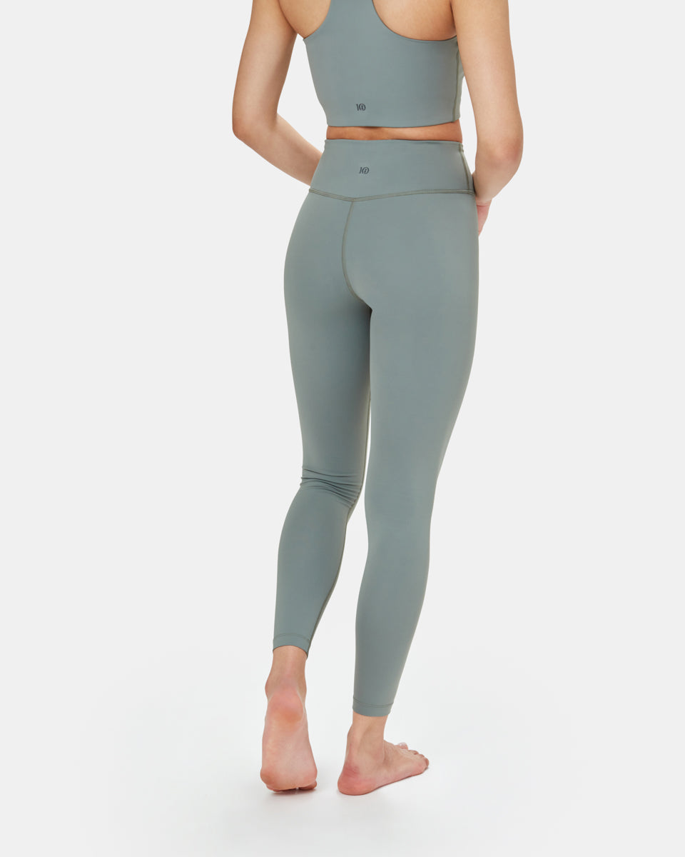 Green Women's High-Waisted Leggings