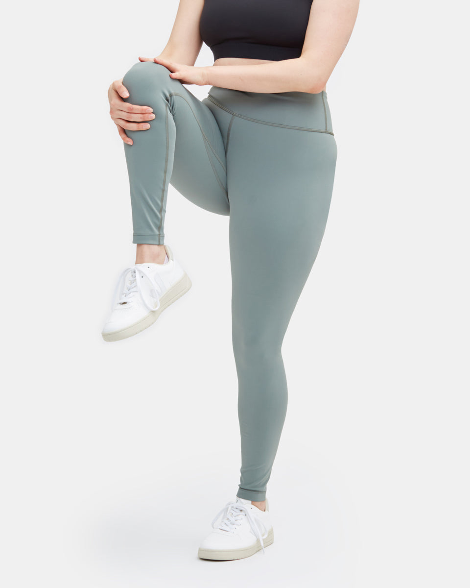 Green Women's High-Waisted Leggings