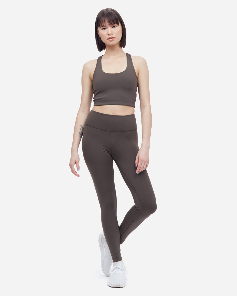 Green  Women's High-Waisted Leggings 