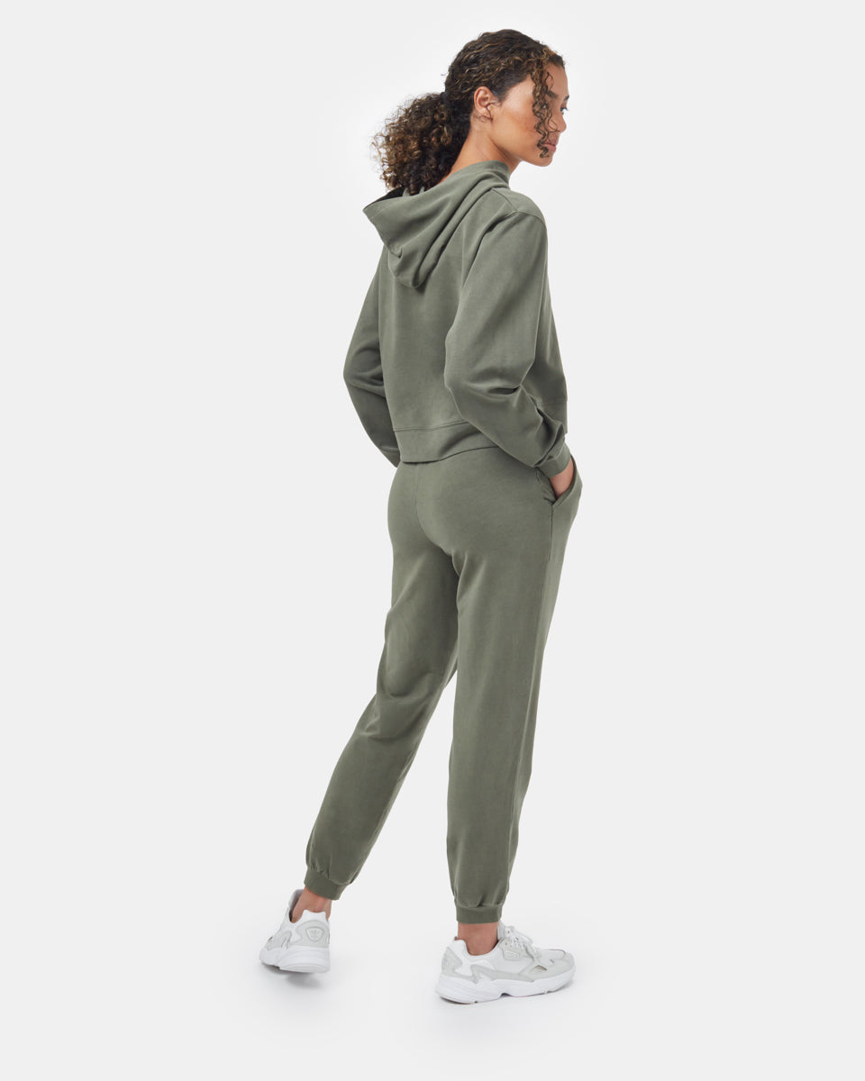 Green Women's Organic Cotton Joggers