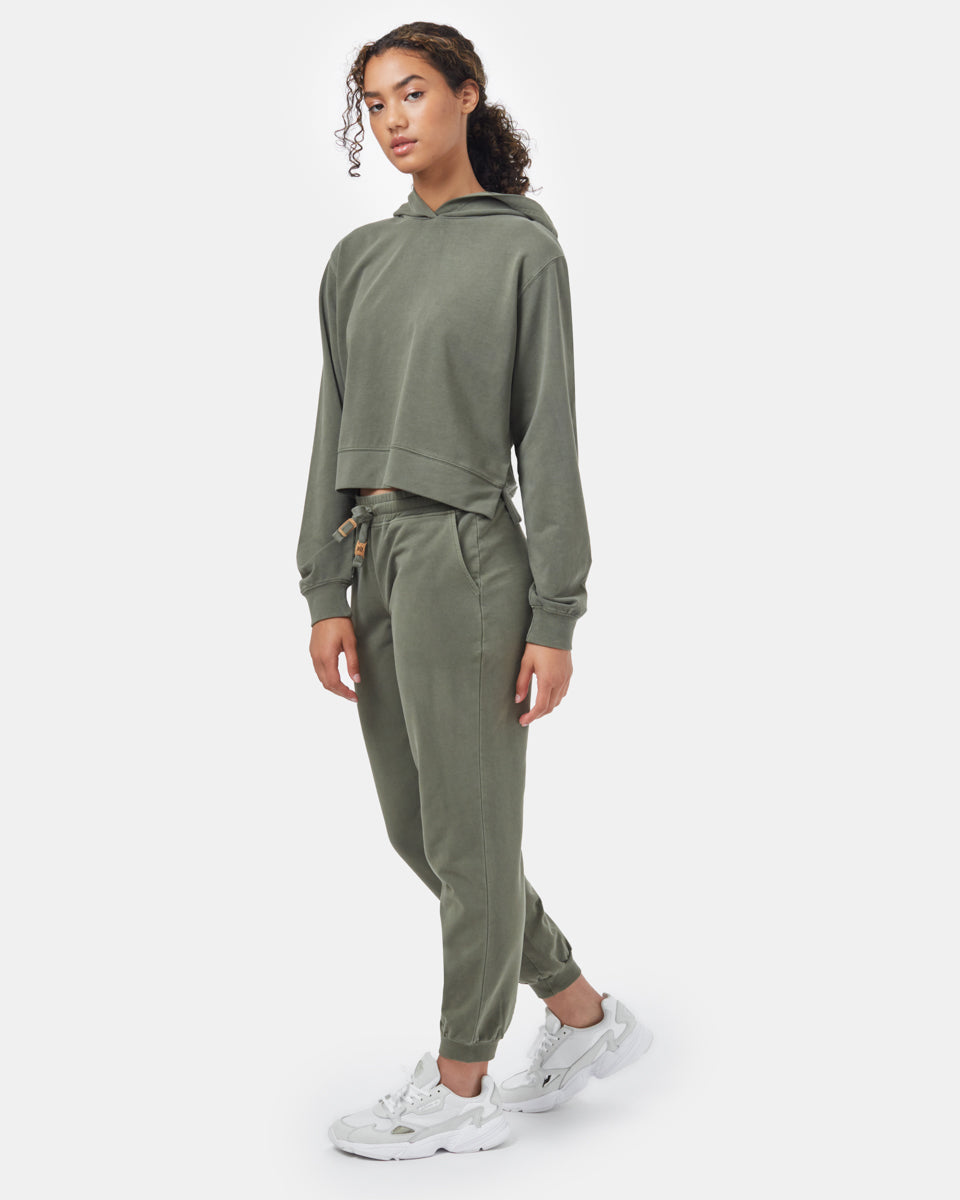 Green Women's Organic Cotton Joggers