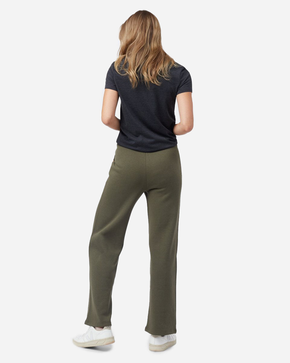 Green Women's Organic Cotton Trousers