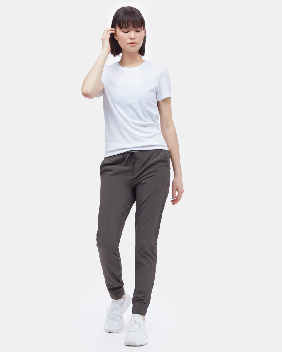 Green Women's Recycled Repreve Joggers