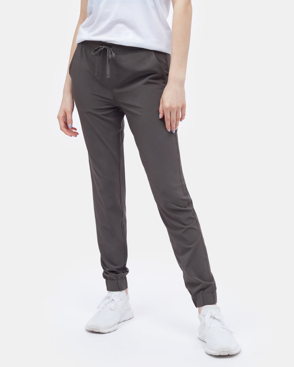 Green Women's Recycled Repreve Joggers