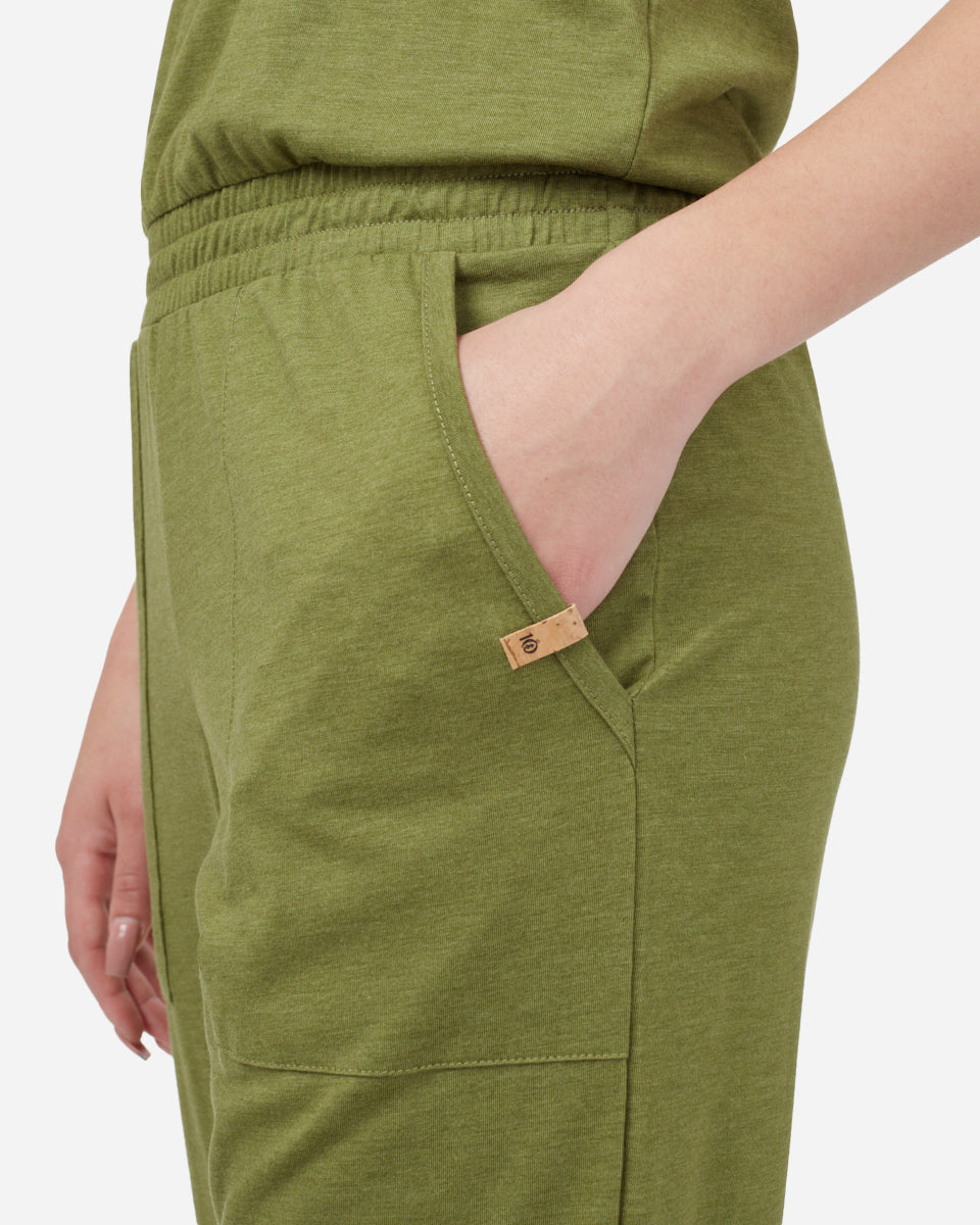 Green Women's Recycled Tank Jumpsuit