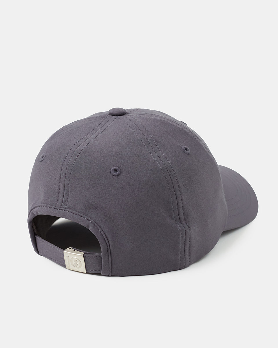 Grey Recycled Adjustable Baseball Cap