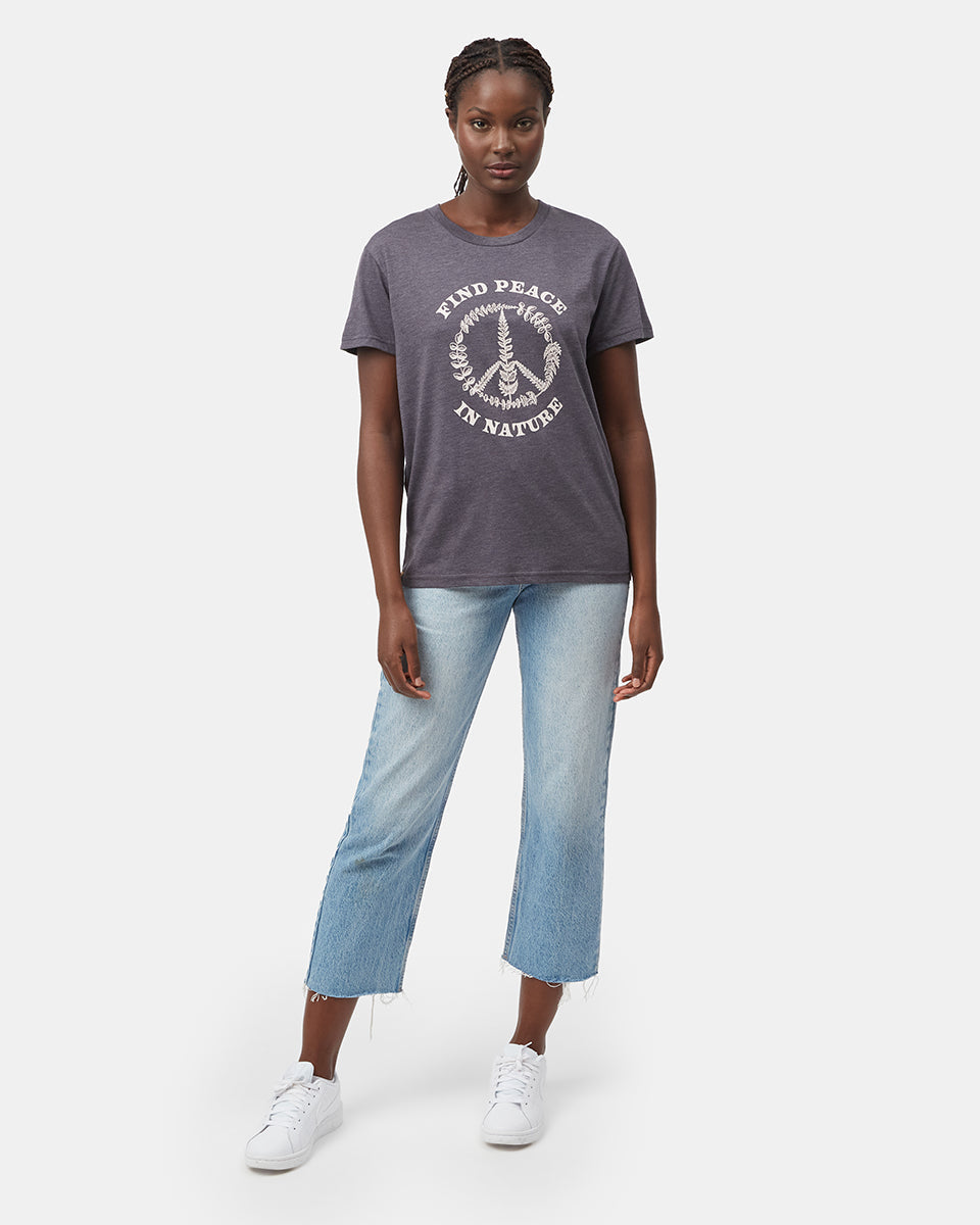 Grey Women's Eco-Friendly Graphic Tee